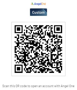 Scan QR to open Angel One Demat Account